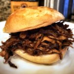 Mushroom Sandwich - Pull Pork Style